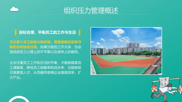 企业管理之员工压力管理PPT模板