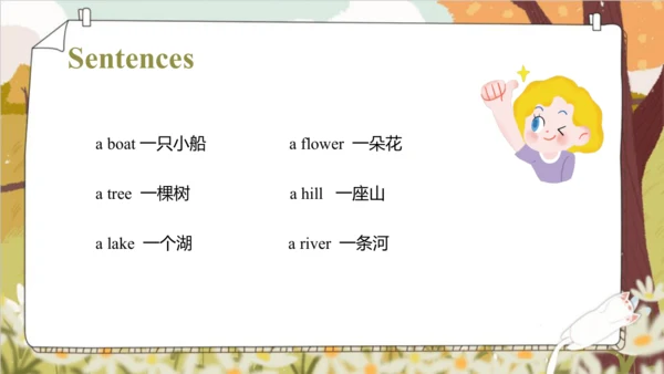 Unit 4 Drawing in the park  Story time 课件(共68张PPT)