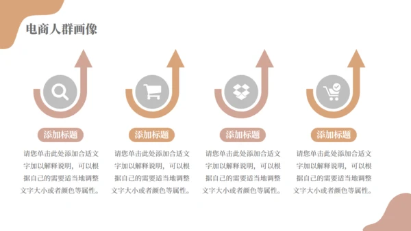 电商行业分析报告通用PPT模板