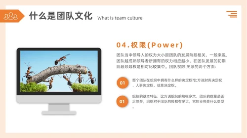 简约3d蚂蚁团队建设TEAM团队文化搭建企业文化和态度培训PPT