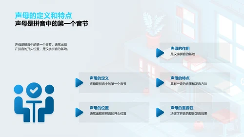 拼音学习讲座PPT模板