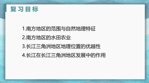 第七章 南方地区 第一课时 复习课课件(共29张PPT)