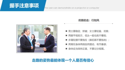 职业商务礼仪培训通用PPT模板