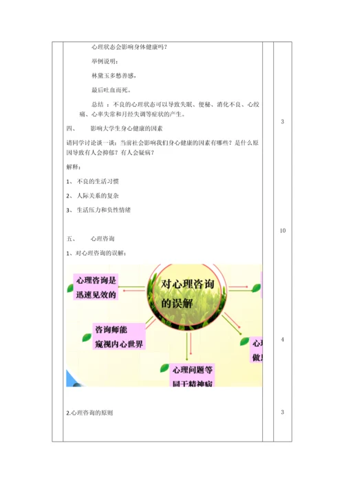 心理困扰识别和应对-教案.docx