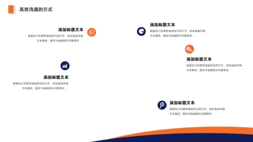 高效沟通技巧简约商务企业内训通用PPT模板