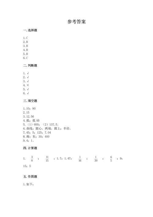 小学数学六年级上册期末测试卷附答案【综合卷】.docx