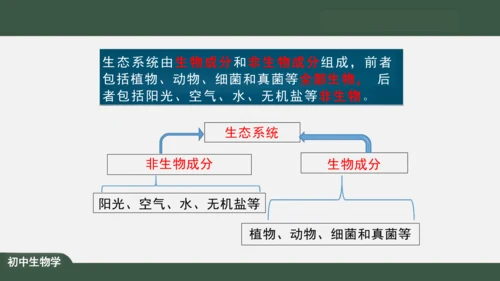 1.2.2 生物与环境组成生态系统 课件（共30张PPT）