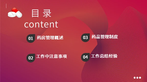 药剂师调配药品管理汇报通用PPT模板