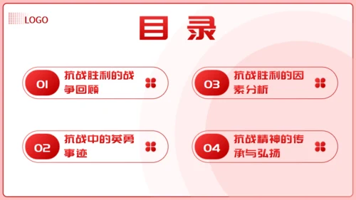 纪念抗战胜利80周年通用PPT模板