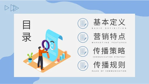 公司病毒式营销宣传策略通用PPT模板