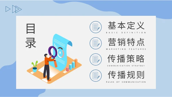 公司病毒式营销宣传策略通用PPT模板