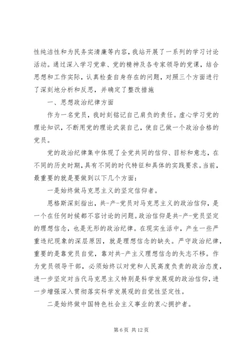 党员党性修养弱化的表现分析.docx
