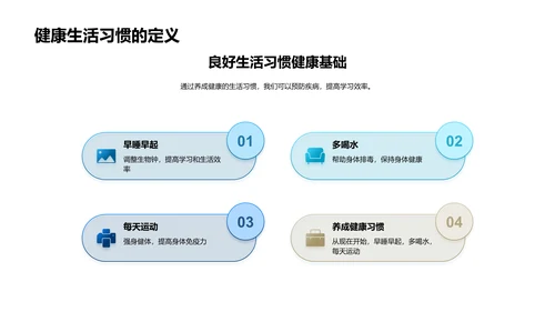 健康生活 习惯塑造
