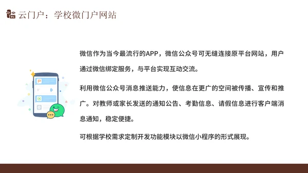智慧校园解决方案通用PPT模版