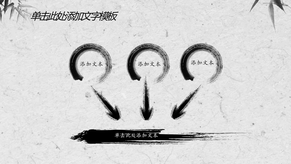 赢战赢天下古代战争水墨动态PPT模板