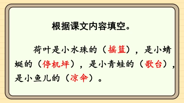 12 荷叶圆圆（课件）