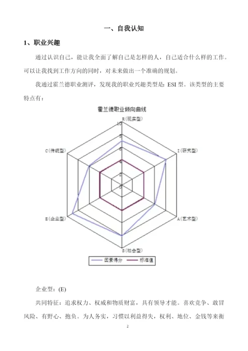 13页4600字网络工程专业职业生涯规划.docx