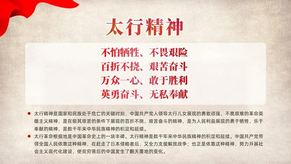红色党建党课中国精神谱系教育课件PPT