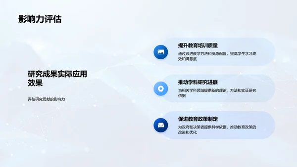 毕业论文，成果展示通用PPT模板