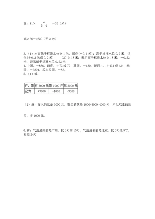 人教版六年级下册数学期末测试卷附答案【典型题】.docx