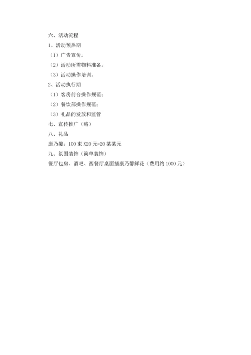 服装商场母亲节活动策划方案.docx