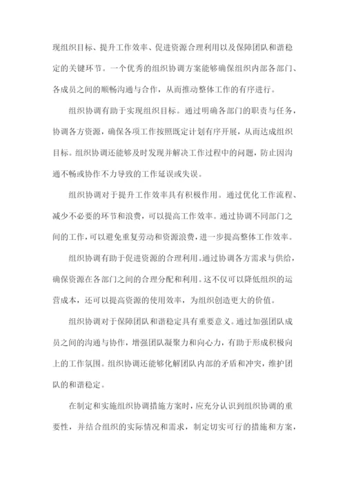 组织协调措施方案.docx