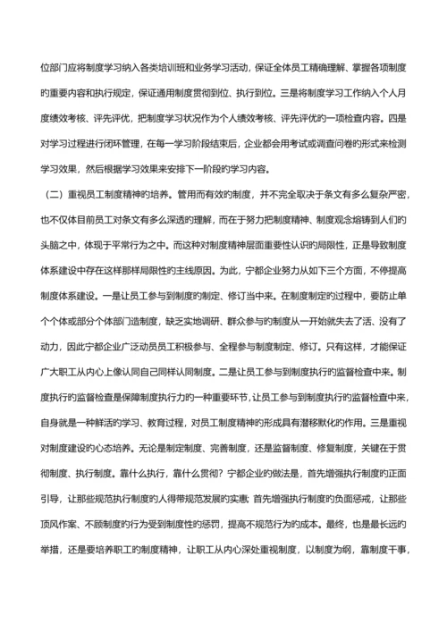 公司制度体系建设与管理情况总结汇报.docx
