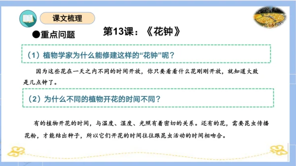 统编版三年级语文下册同步高效课堂系列第四单元（复习课件）