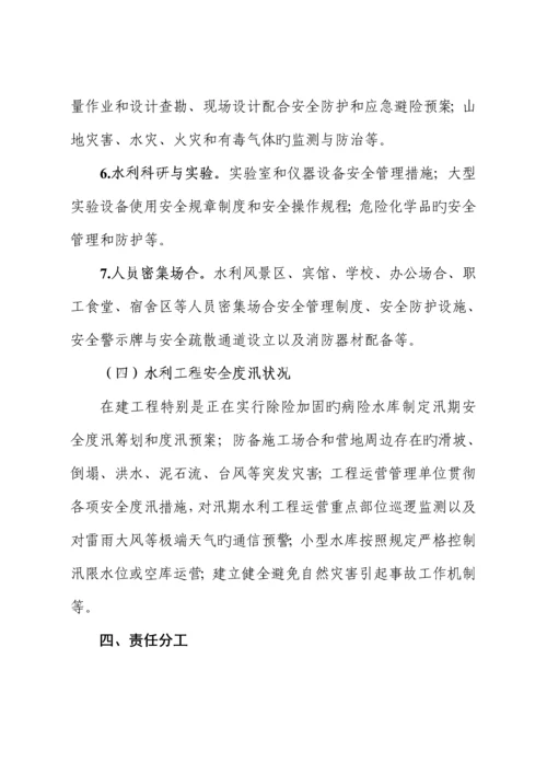 安徽省水利安全生产大检查实施专题方案.docx