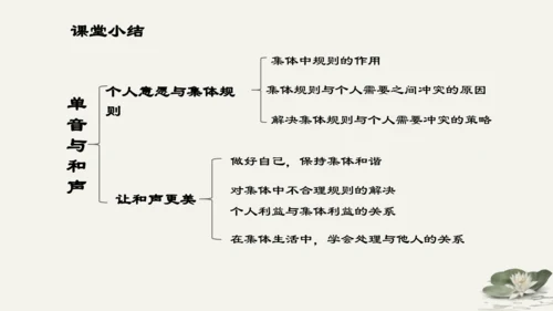 第3单元第7课第1课时 单音与和声 教学课件 -统编版中学道德与法治七年级（下）