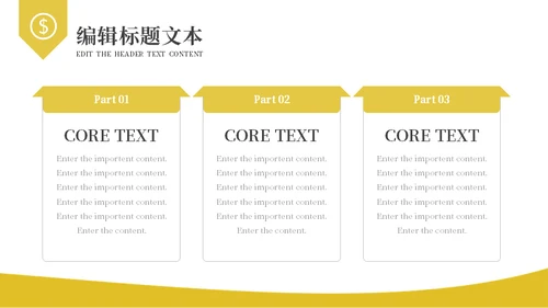 金融机构财务汇报通用PPT模板