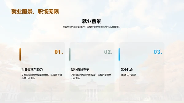 高三学生大学择校指南