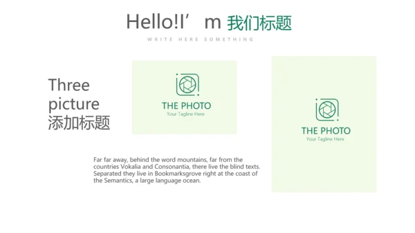 绿色公司产品介绍宣传通用PPT动态模板