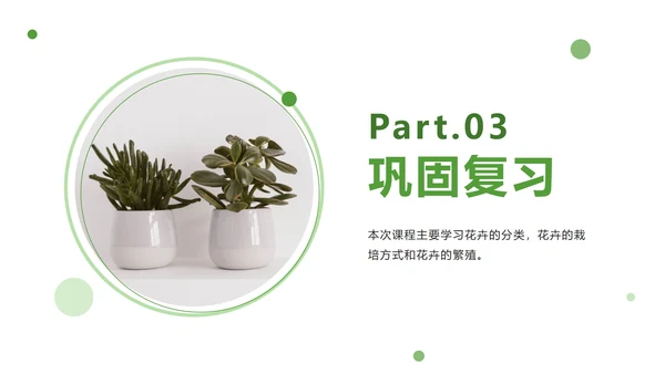 绿色清新教学课件ppt模板