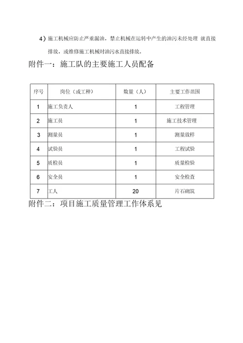 渗沟首件施工方案