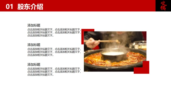 餐饮行业加盟商业计划书美食通用PPT模板