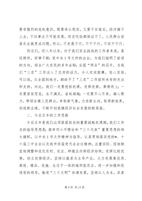 乡镇政府的工作报告.docx