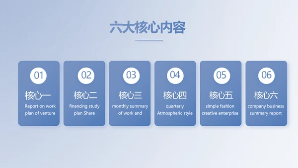 蓝色大气创新商业计划书PPT动态