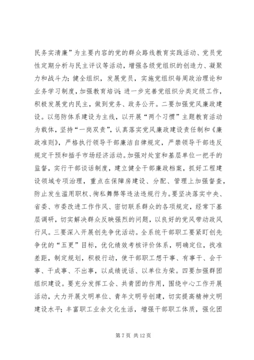 房管系统二〇一三年工作计划.docx