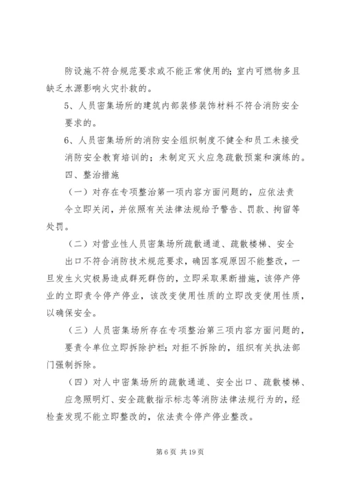 人员密集场所整治方案.docx