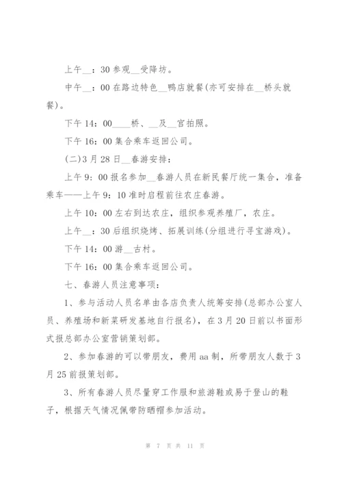 开展踏青活动的流程策划方案.docx