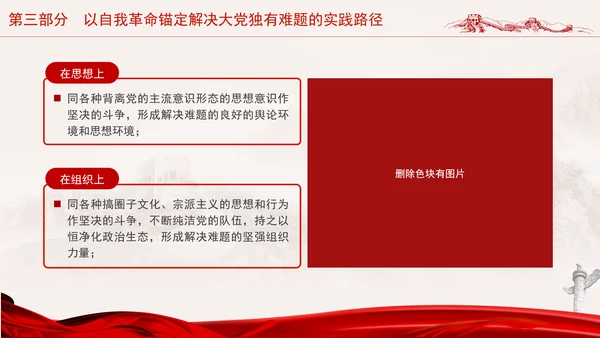 以解决大党独有难题为主攻方向推进全面从严治党党课PPT