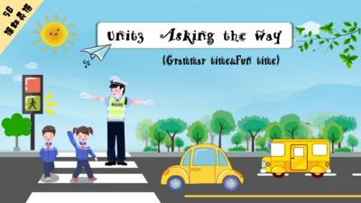 Unit3 Asking the way  Grammar time & Fun time 课件(共