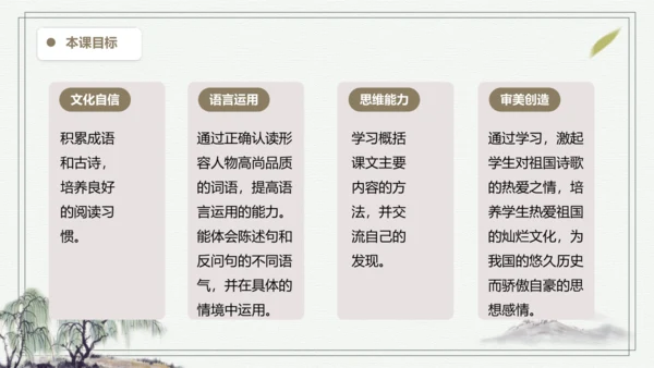 部编版四年级上册语文 语文园地七 课件