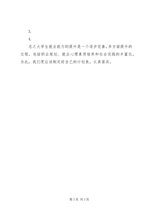 提高自己就业能力的计划.docx