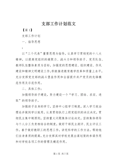 支部工作计划范文.docx
