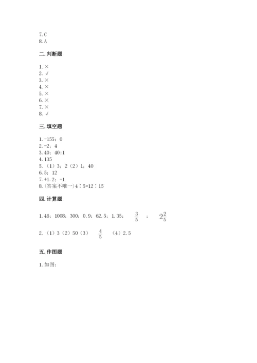 冀教版小升初数学模拟试卷附答案（研优卷）.docx