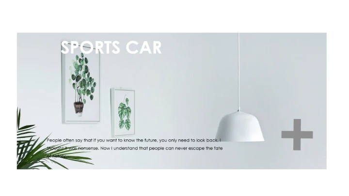 极简风室内设计北欧风格居家房屋室内装修设计方案PPT模版