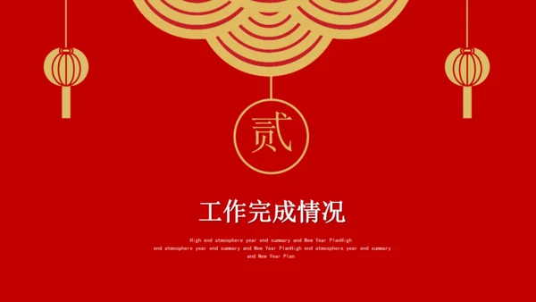 2022年虎年年终总结述职报告通用PPT模板
