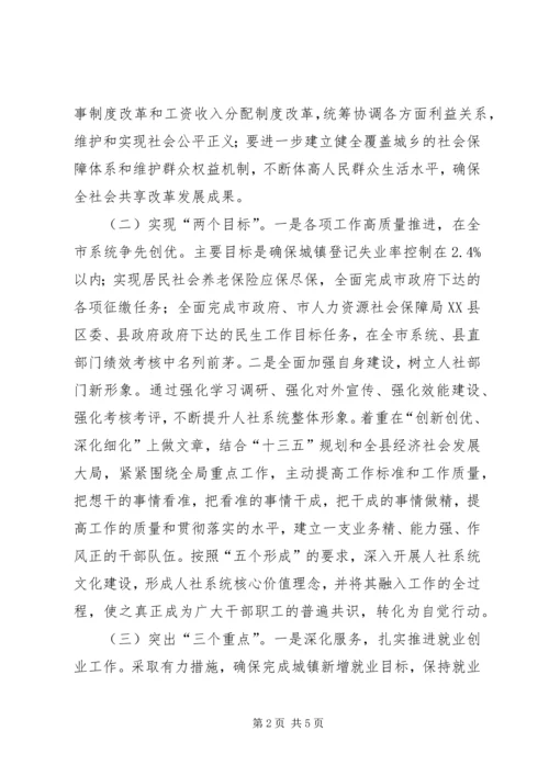 人力资源社会保障工作计划范文.docx